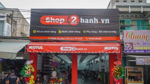 HCM: Đại lý Dầu Nhớt Shop2banh - Quận 4 